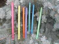 Čakrové sviečky 1 ks